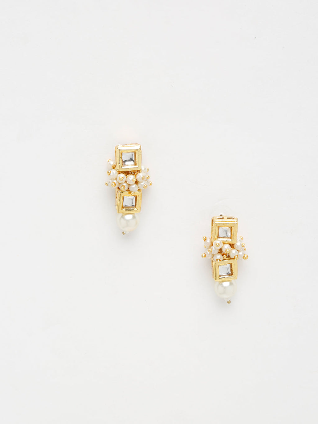 Kundan Studs - Ruby Raang - Distacart