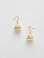 Gold Plated Kundan Jhumka - Ruby Raang - Distacart