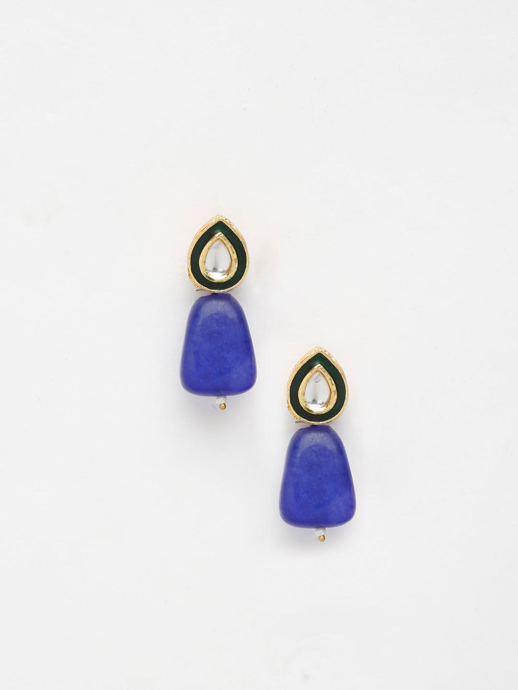 Kundan Studs - Ruby Raang - Distacart