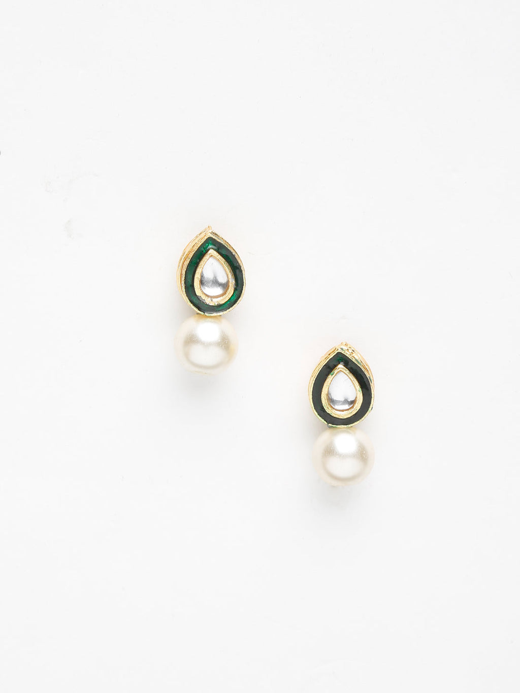 Kundan Studs - Ruby Raang - Distacart