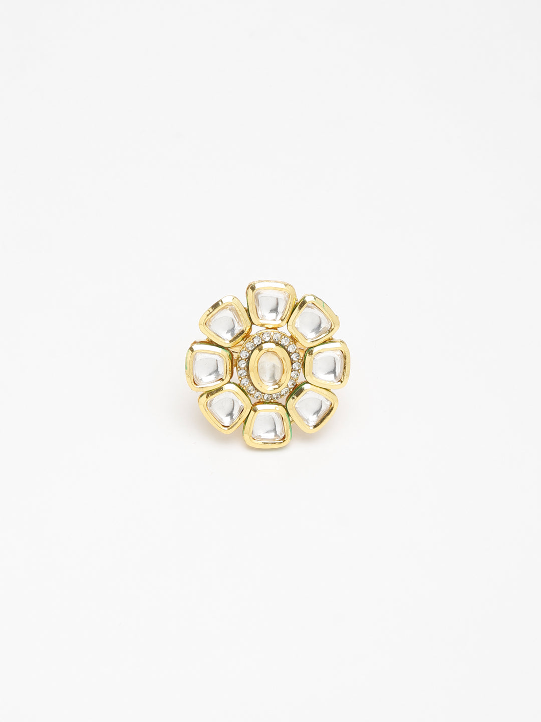 Kundan Ring - Ruby Raang - Distacart
