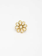 Kundan Ring - Ruby Raang - Distacart