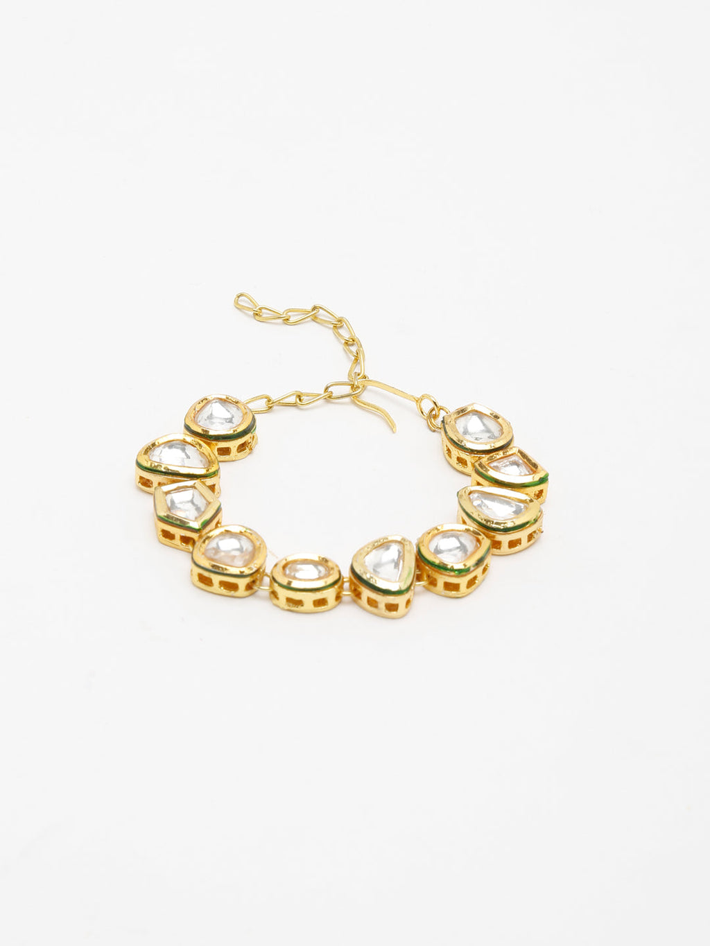 Kundan Bracelet - Ruby Raang - Distacart