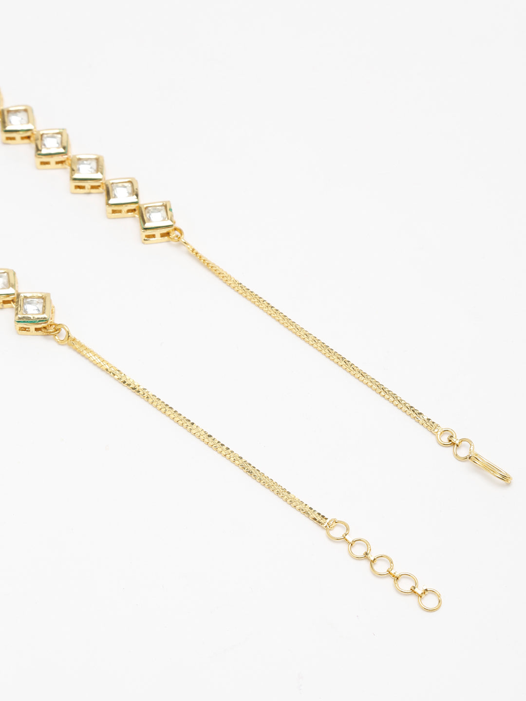 Gold Plated Kundan Choker - Ruby Raang - Distacart