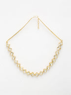 Gold Plated Kundan Choker - Ruby Raang - Distacart