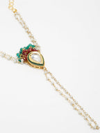 Kundan Bracelet - Ruby Raang - Distacart