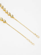 Gold Plated Kundan Choker - Ruby Raang - Distacart