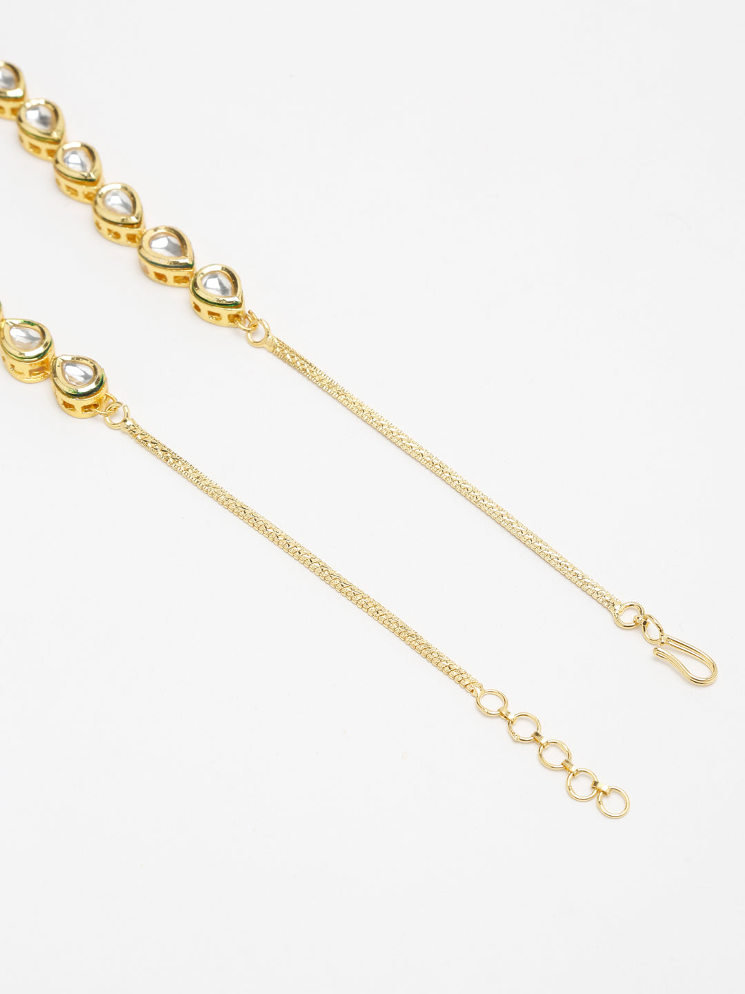Gold Plated Kundan Choker - Ruby Raang - Distacart
