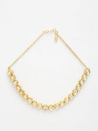 Gold Plated Kundan Choker - Ruby Raang - Distacart