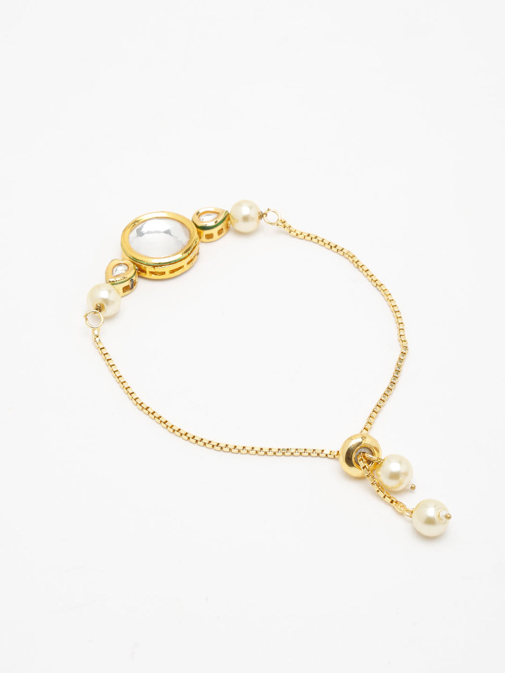 Kundan Bracelet - Ruby Raang - Distacart