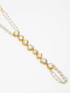 Kundan Bracelet - Ruby Raang - Distacart