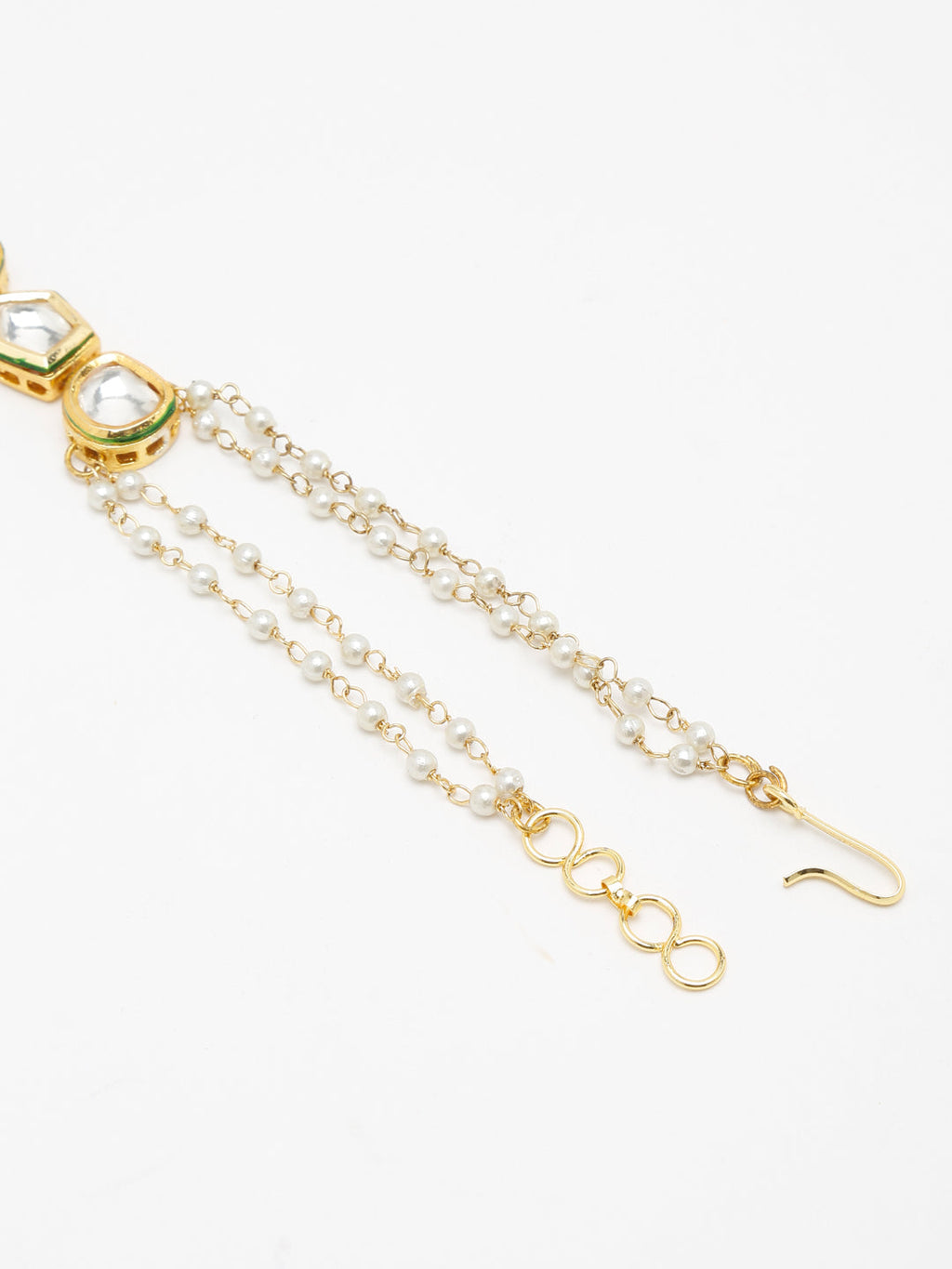 Kundan Bracelet - Ruby Raang - Distacart