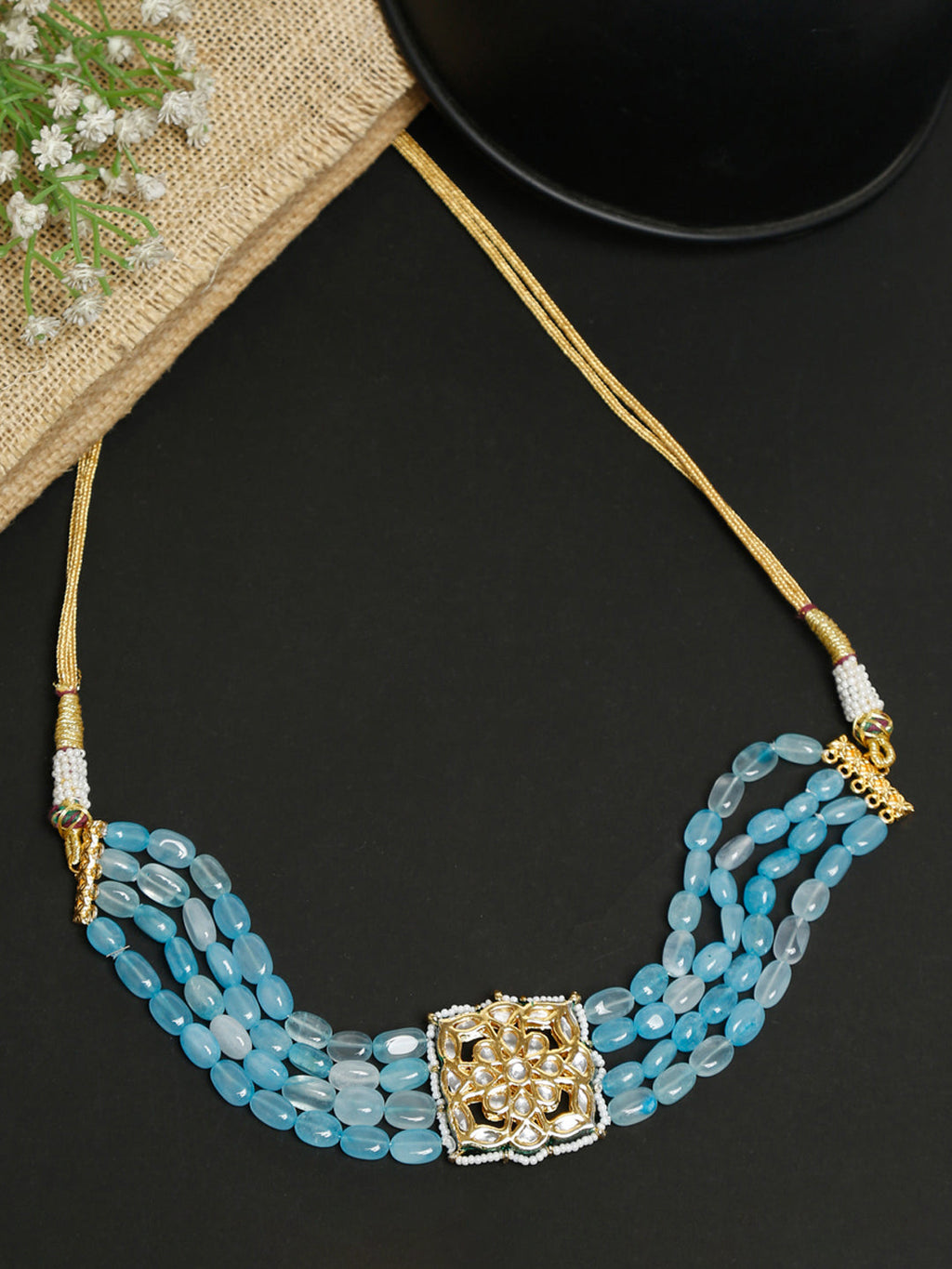 Kundan Choker - Ruby Raang - Distacart