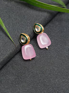 Kundan Studs - Ruby Raang - Distacart