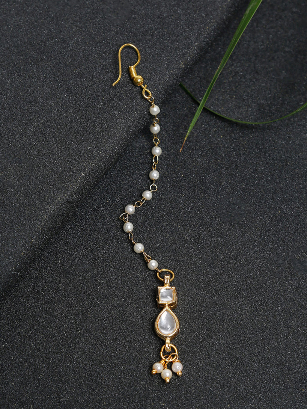 Kundan Maang Tikka - Ruby Raang - Distacart