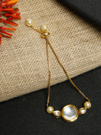 Kundan Bracelet - Ruby Raang - Distacart