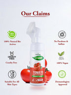 VI-JOHN Prakritik Tomato Skin Brightening geling For Detans,100% Natural Bio Actives Face Wash - Distacart