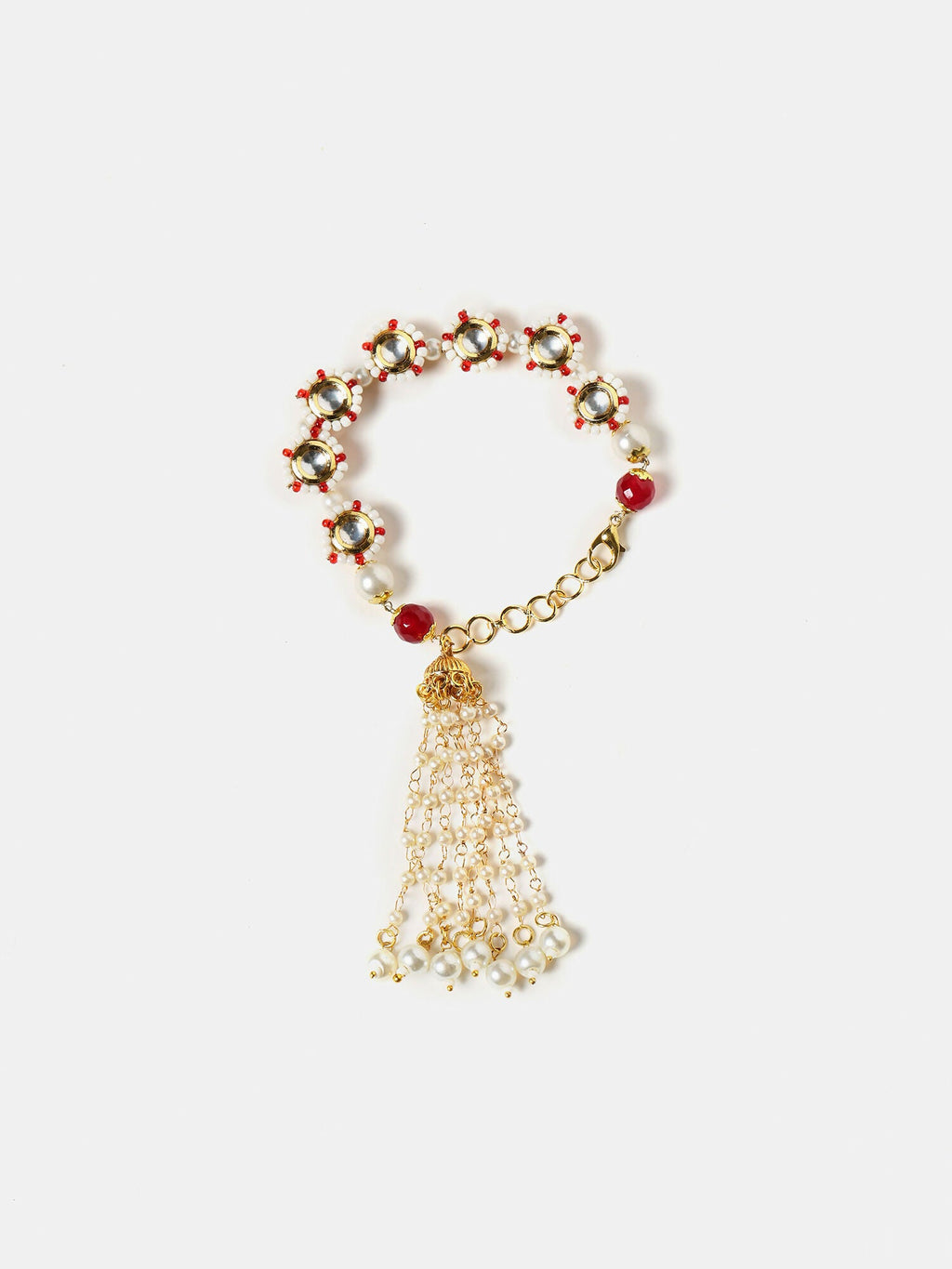 Ruby Raang Royal Pearl Bracelet - Distacart