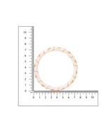Ruby Raang White Traditional Bangle