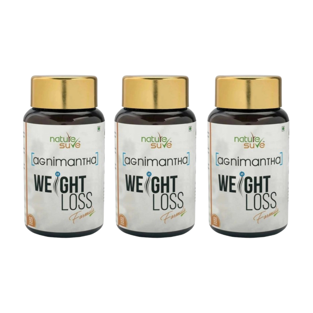 Nature Sure Agnimantha Weight Loss Capsules - Distacart