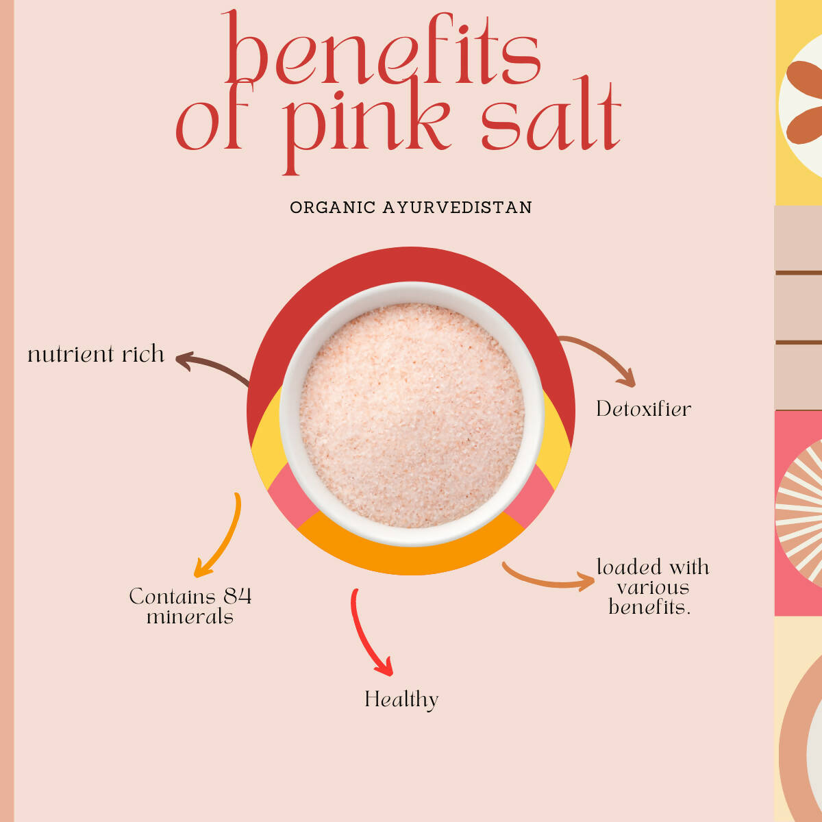 Organic Ayurvedistan Pink Salt Powder - Distacart