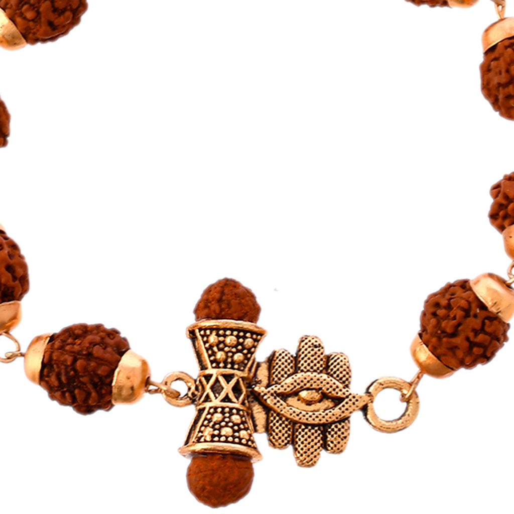 trueBrowns X Voylla Ethnic Rudraksha Beads Rakhi - Distacart