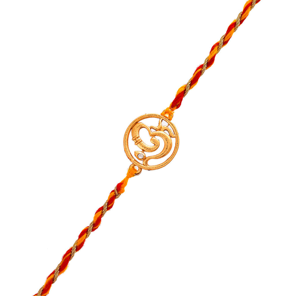 trueBrowns X Voylla Om Rudraksha Beads Thread Rakhi - Distacart