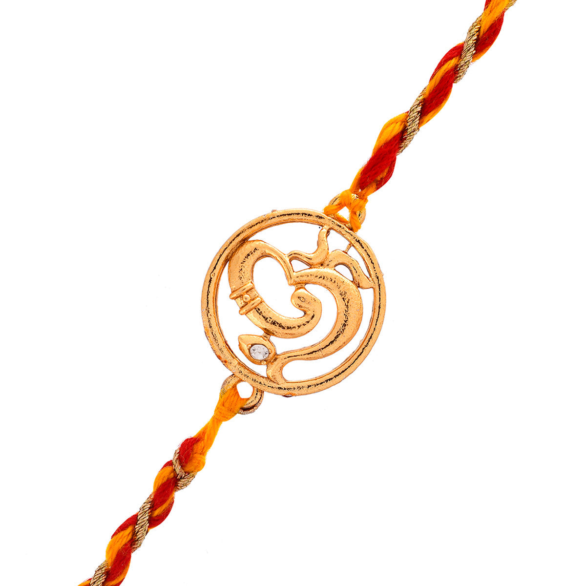 trueBrowns X Voylla Om Rudraksha Beads Thread Rakhi - Distacart