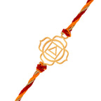 trueBrowns X Voylla High Polish Abstract Floral Motif Rakhi - Distacart