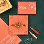 trueBrowns X Voylla Colorful Radha Krishna Thread Rakhi - Distacart