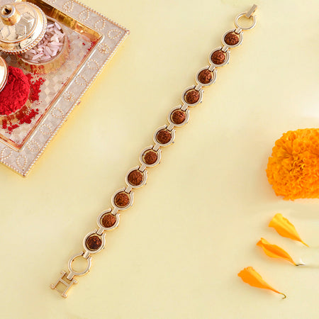 trueBrowns X Voylla Rudraksha Beads Bracelet Style Rakhi
