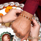 trueBrowns X Voylla Rudraksha Beads Bracelet Style Rakhi - Distacart