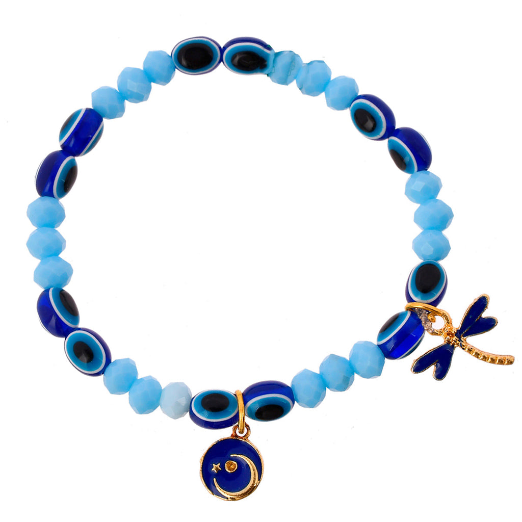 trueBrowns X Voylla Evil Eye Bracelet Style Bhaiya-Bhabhi Rakhi - Distacart