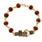 trueBrowns X Voylla Lord Shiva Motifs Rudraksha Rakhi - Distacart