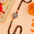 trueBrowns X Voylla Traditional Om And Lord Ganesha Motif Thread Rakhi - Distacart