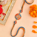 trueBrowns X Voylla Colorful Golden Ethnic Thread Rakhi - Distacart