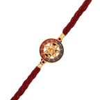 trueBrowns X Voylla Floral Motif Braided Thread Rakhi - Distacart