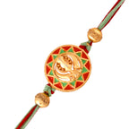 trueBrowns X Voylla Ethnic Colorful Enamel Thread Rakhi - Distacart