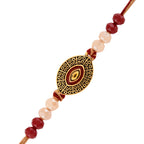 trueBrowns X Voylla Beaded Gem Studded Thread Rakhi - Distacart