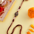 trueBrowns X Voylla Beaded Gem Studded Thread Rakhi - Distacart