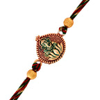 trueBrowns X Voylla Lord Ganesha Colorful Enameled Ethnic Rakhi - Distacart