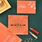 trueBrowns X Voylla Lord Ganesha Colorful Enameled Ethnic Rakhi - Distacart