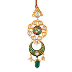 trueBrowns X Voylla Kundan Polki Enameled Bhaiya-Bhabhi Rakhi - Distacart