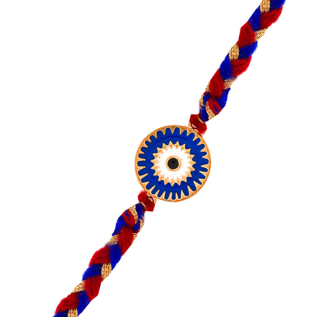 trueBrowns X Voylla Evil Eye Bhaiya-Bhabhi Thread Rakhi - Distacart