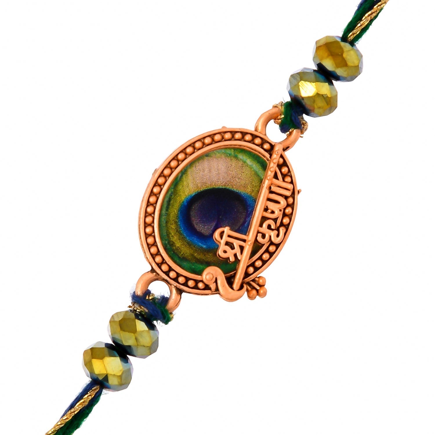 trueBrowns X Voylla Divine Krishna Thread Mens Rakhi For Brother - Distacart