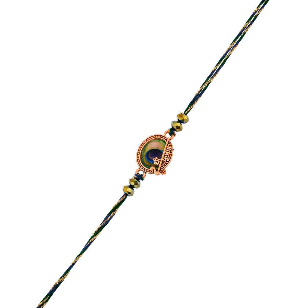 trueBrowns X Voylla Divine Krishna Thread Mens Rakhi For Brother - Distacart