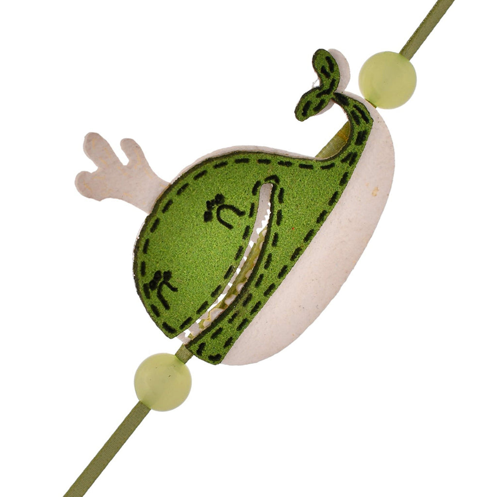 trueBrowns X Voylla Happy Whale Beaded Slip-On Rakhi For Kids - Distacart