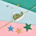 trueBrowns X Voylla Happy Whale Beaded Slip-On Rakhi For Kids - Distacart