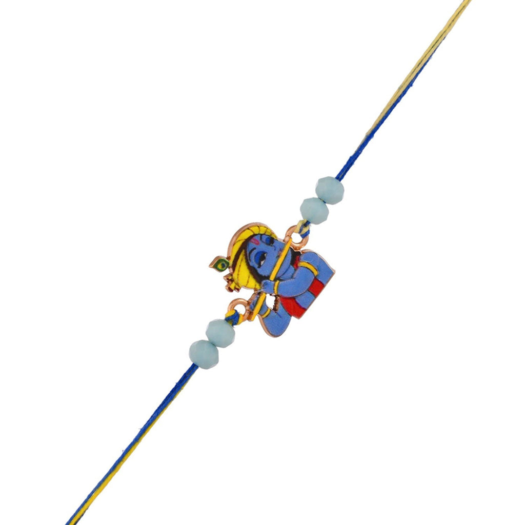 trueBrowns X Voylla Lord Krishna Kids Thread Rakhi For Kids - Distacart