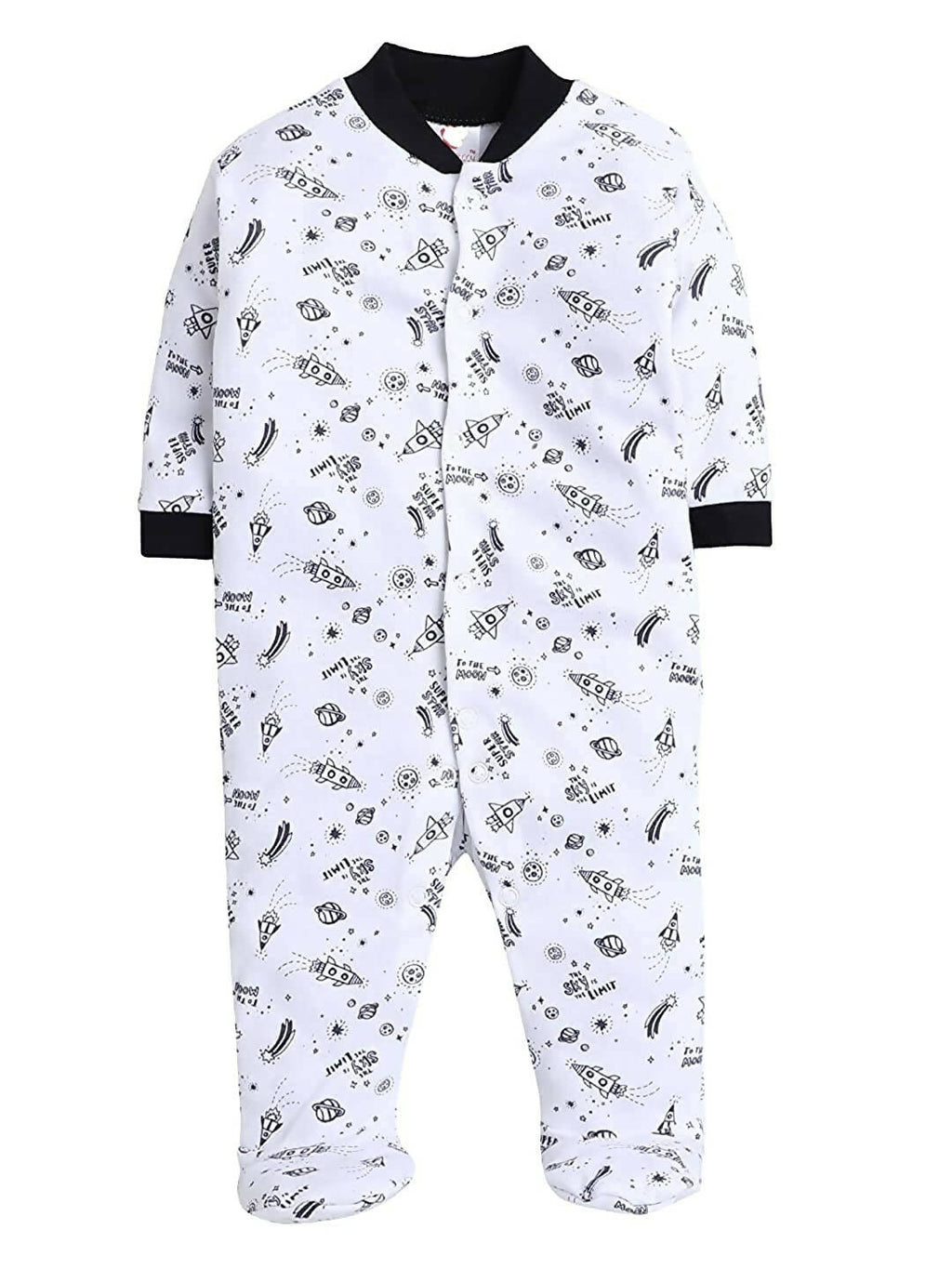 Daddy - G Rompers/Sleepsuits/Jumpsuit /Night Suits for New Born Babies - Navy Blue